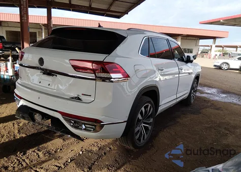 2021 Volkswagen Atlas Cross Sport 3.6L V6 Sel Premium R-Line z USA, uszkodzony, nr VIN 1V2FE2CA8MC226382